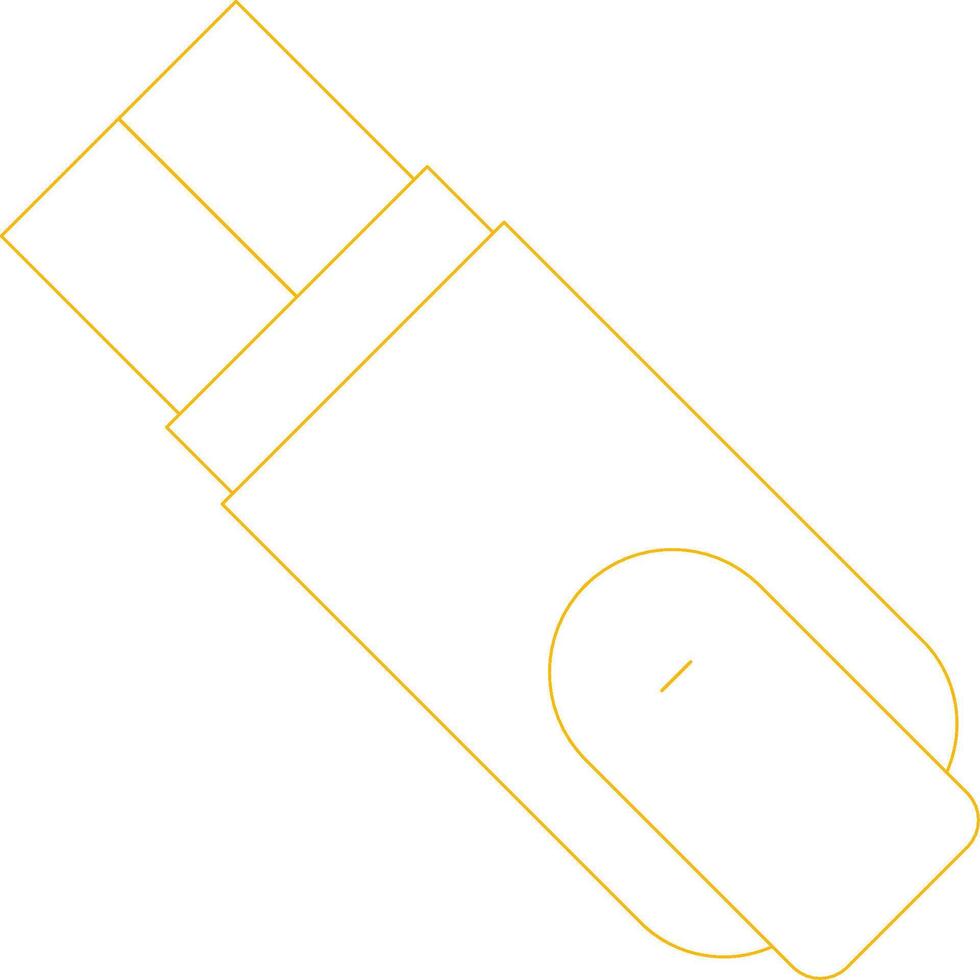 Usb Flash Drive Creative Icon Design vector