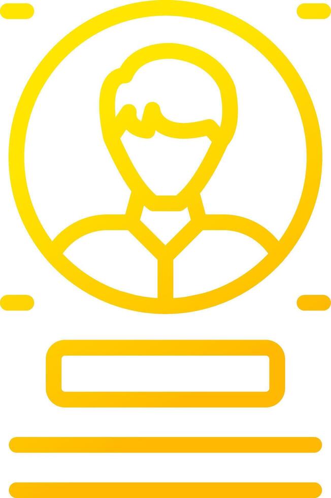 Employee Creative Icon Design vector
