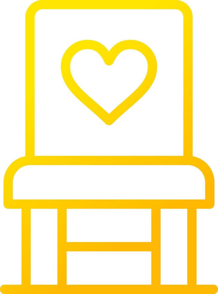 Chair Creative Icon Design vector