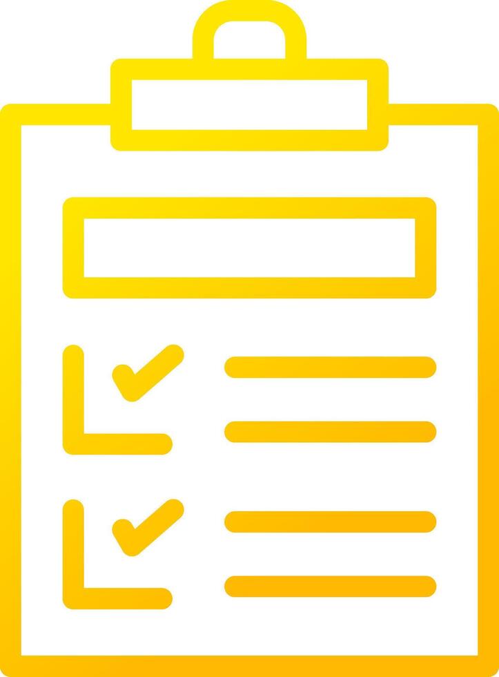 Checklist Creative Icon Design vector