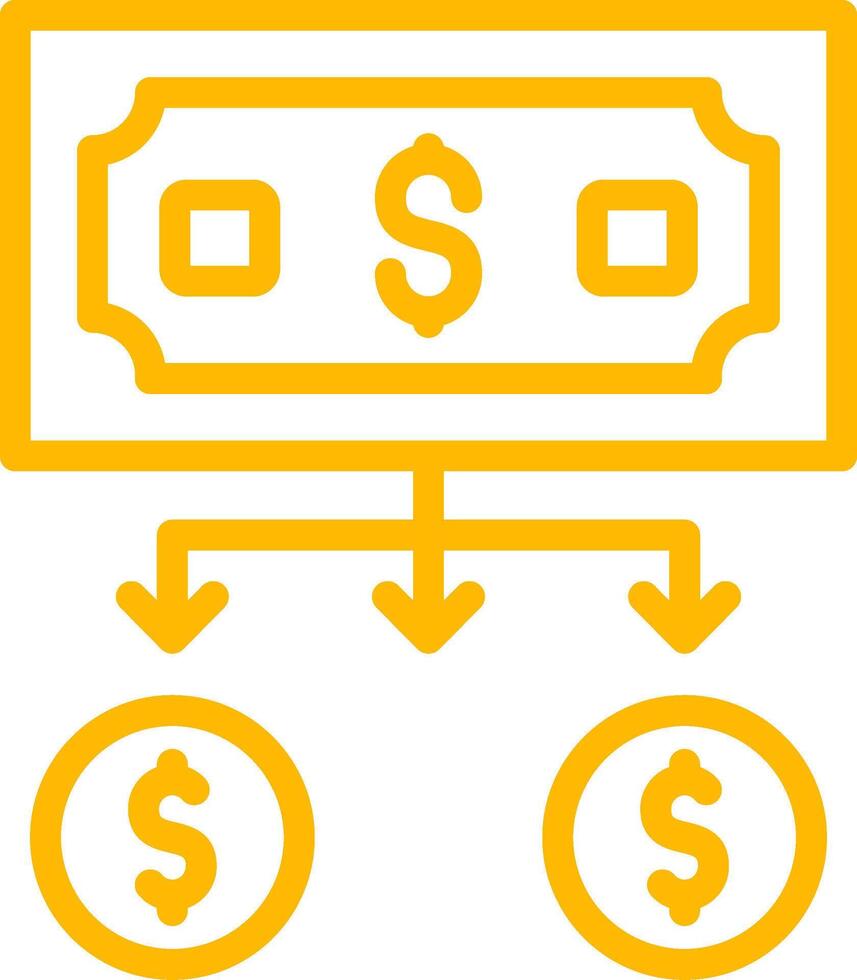 Money Creative Icon Design vector