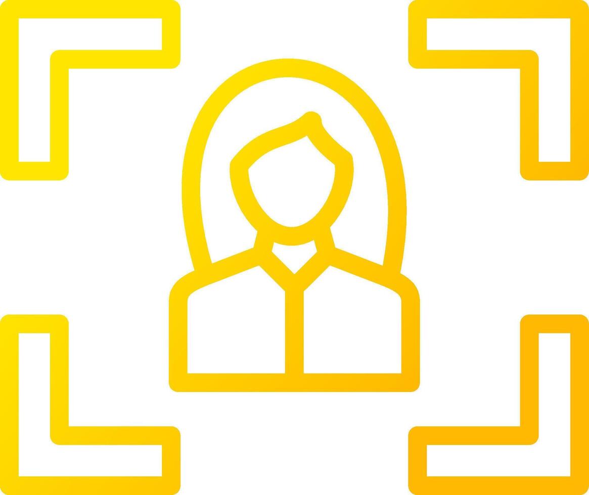 Portrait Creative Icon Design vector