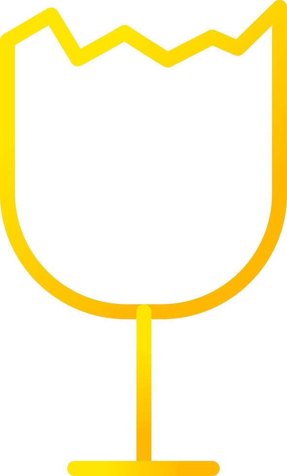 Glass Creative Icon Design vector
