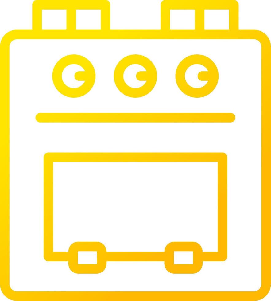 Oven Creative Icon Design vector