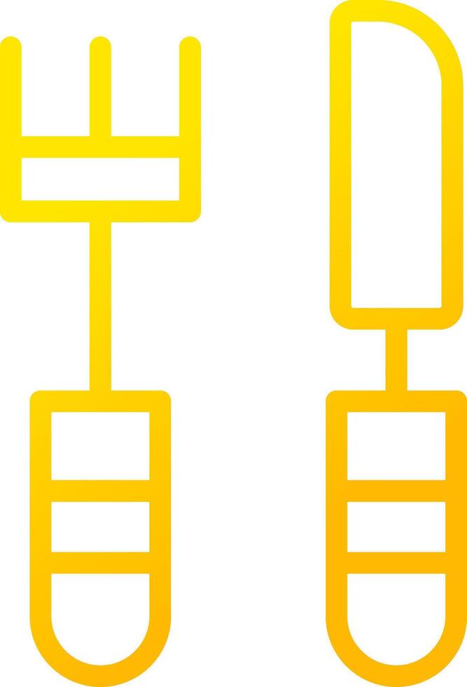 Line Yellow Gradient Design vector