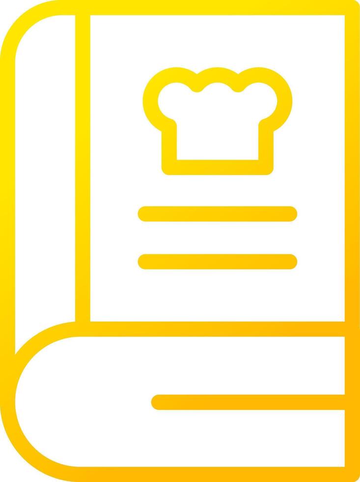 Recipes Creative Icon Design vector