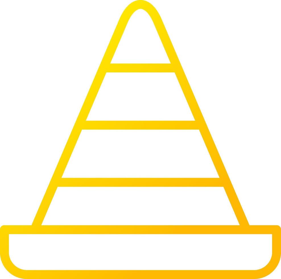 Cone Creative Icon Design vector