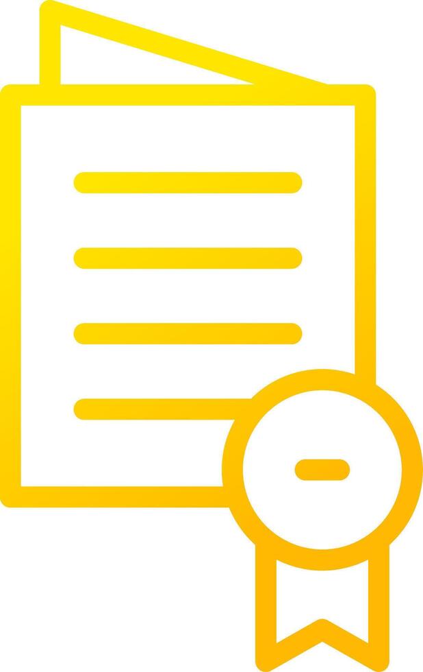Certificate Creative Icon Design vector
