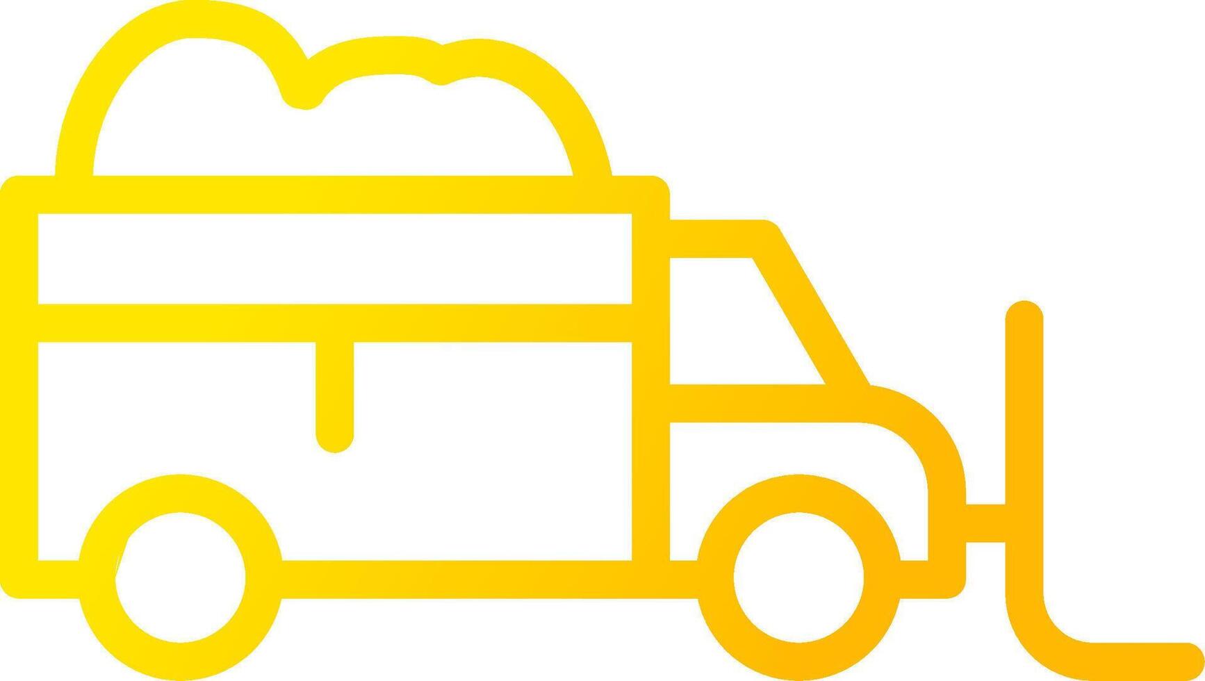 Snowplow Creative Icon Design vector