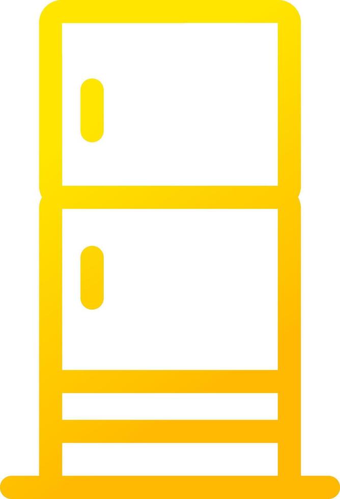 Fridge Creative Icon Design vector