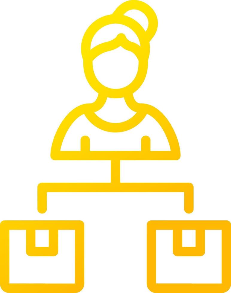 Supplier Creative Icon Design vector