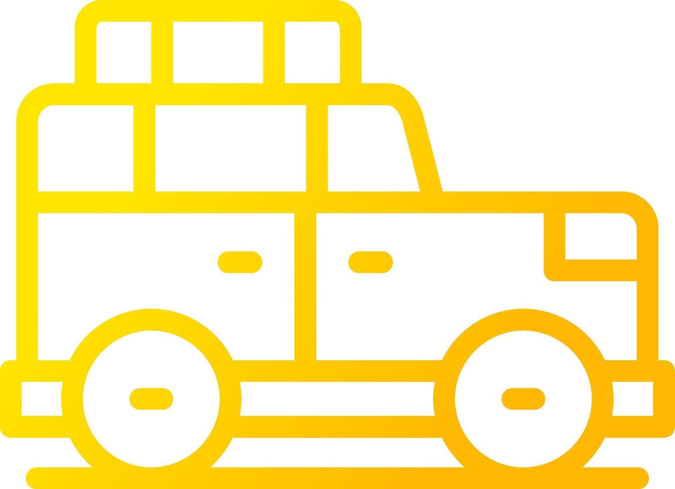 Suv Creative Icon Design vector