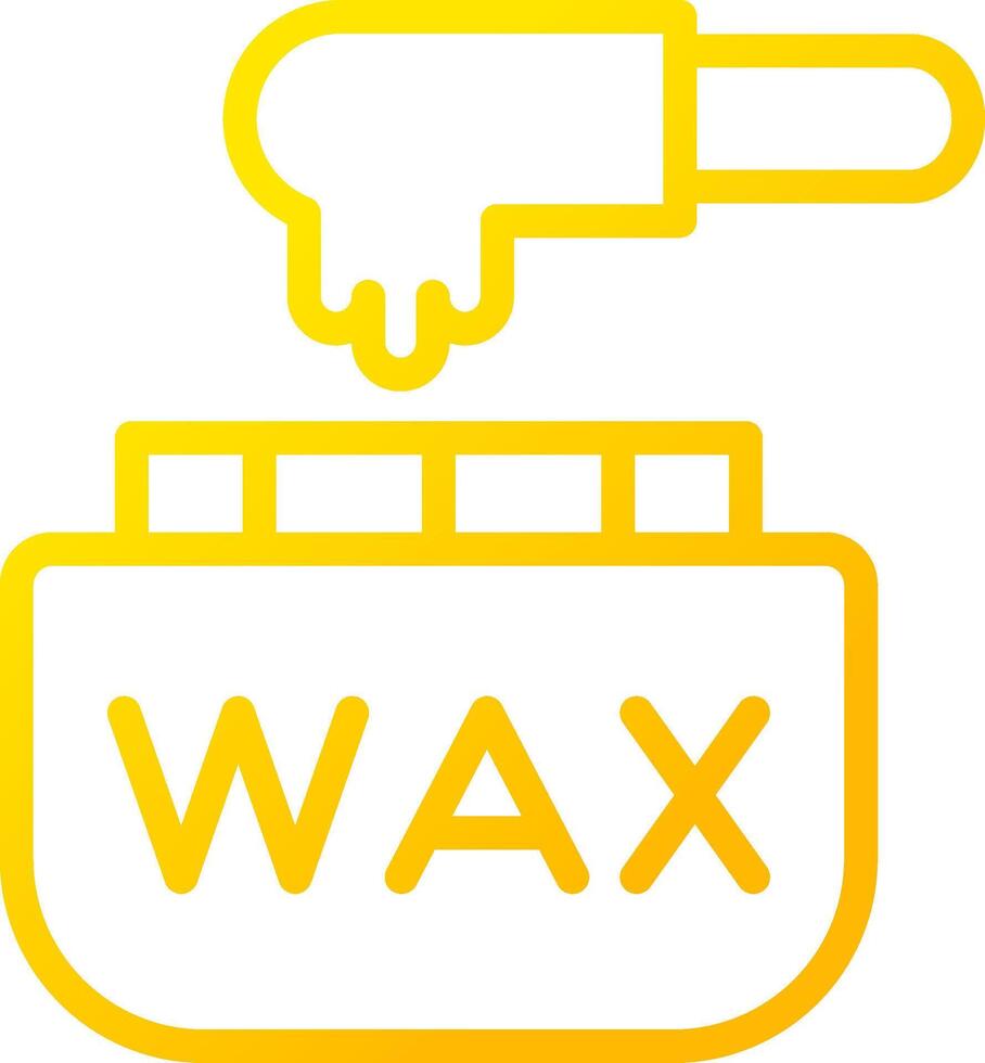 Wax Creative Icon Design vector