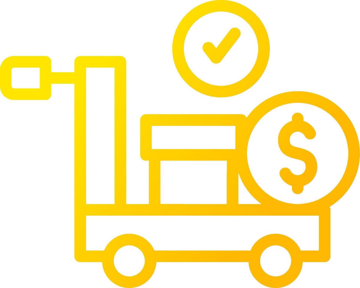 Procurement Creative Icon Design vector