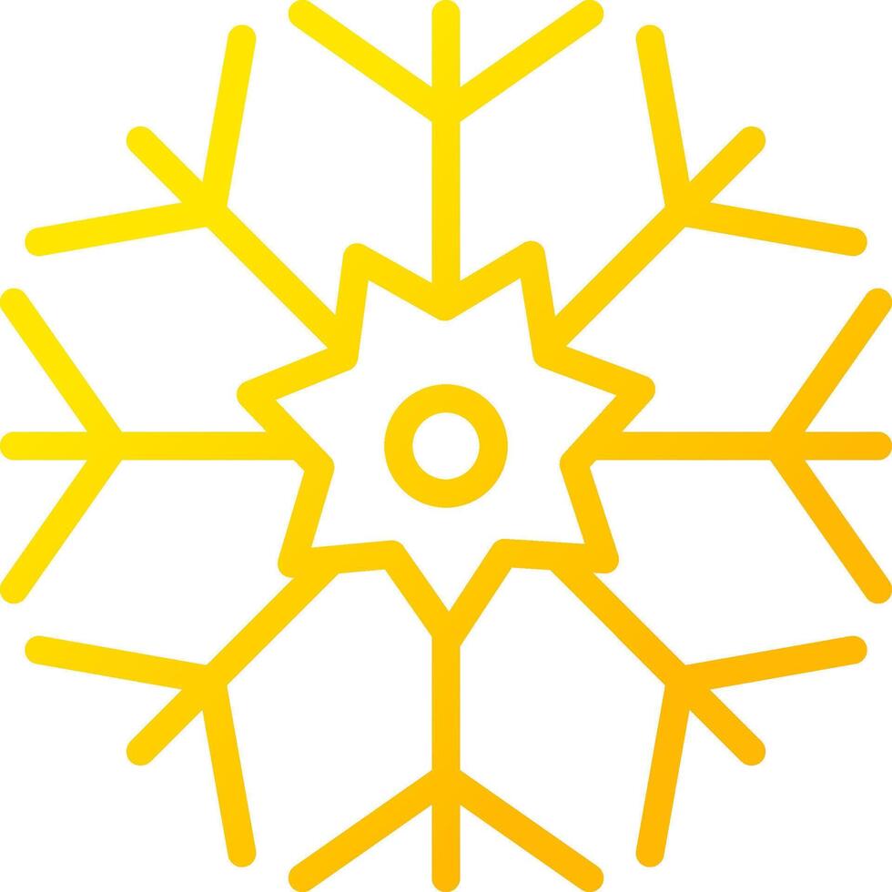 Snowflake Creative Icon Design vector