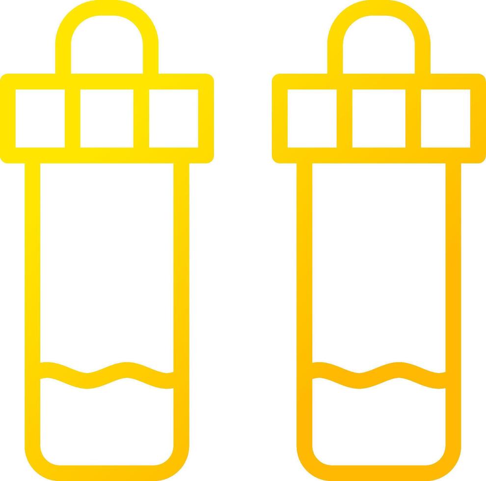 Test Tube Creative Icon Design vector