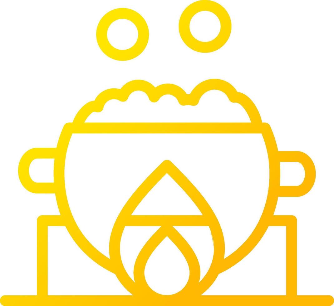 Cauldron Creative Icon Design vector
