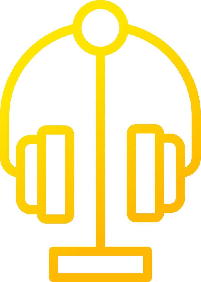 Headphone Creative Icon Design vector