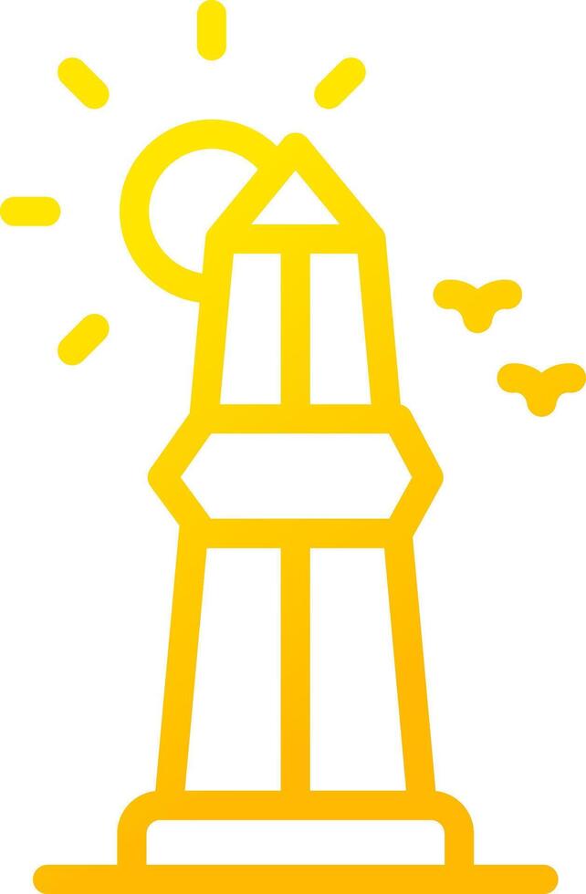 Obelisk Creative Icon Design vector