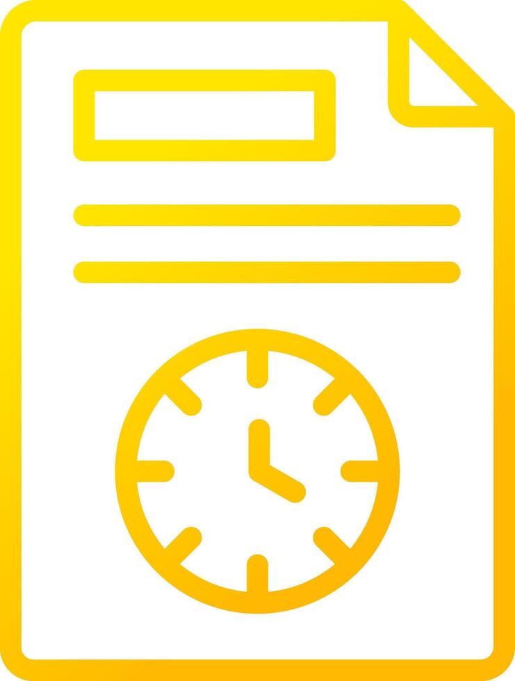 Schedule Creative Icon Design vector