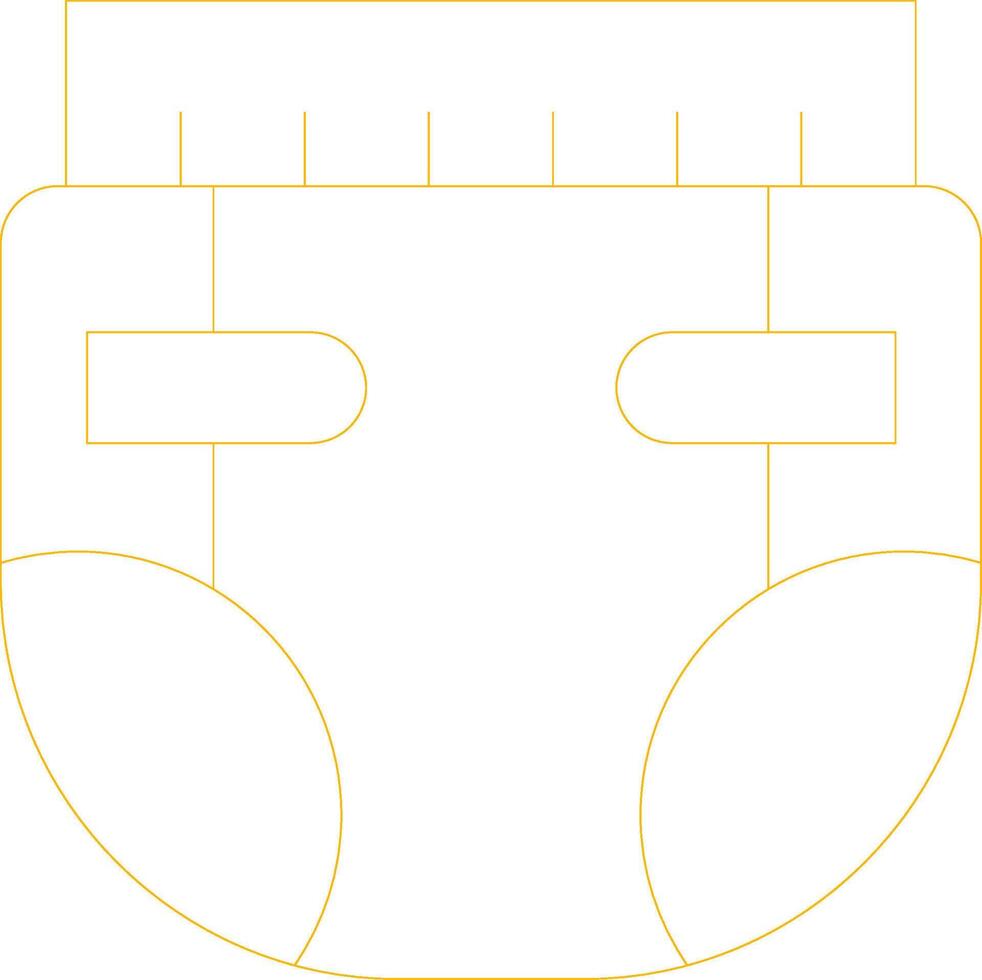 Diaper Creative Icon Design vector