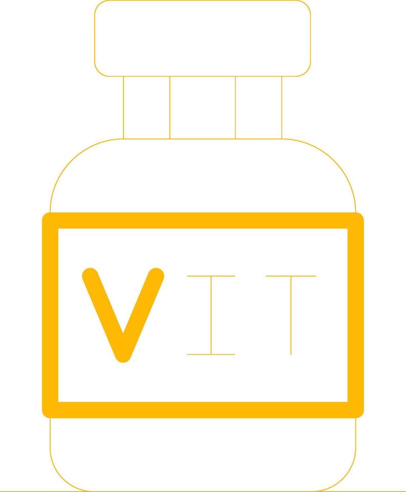 Vitamins Creative Icon Design vector