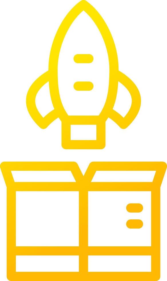 Line Yellow Gradient Design vector