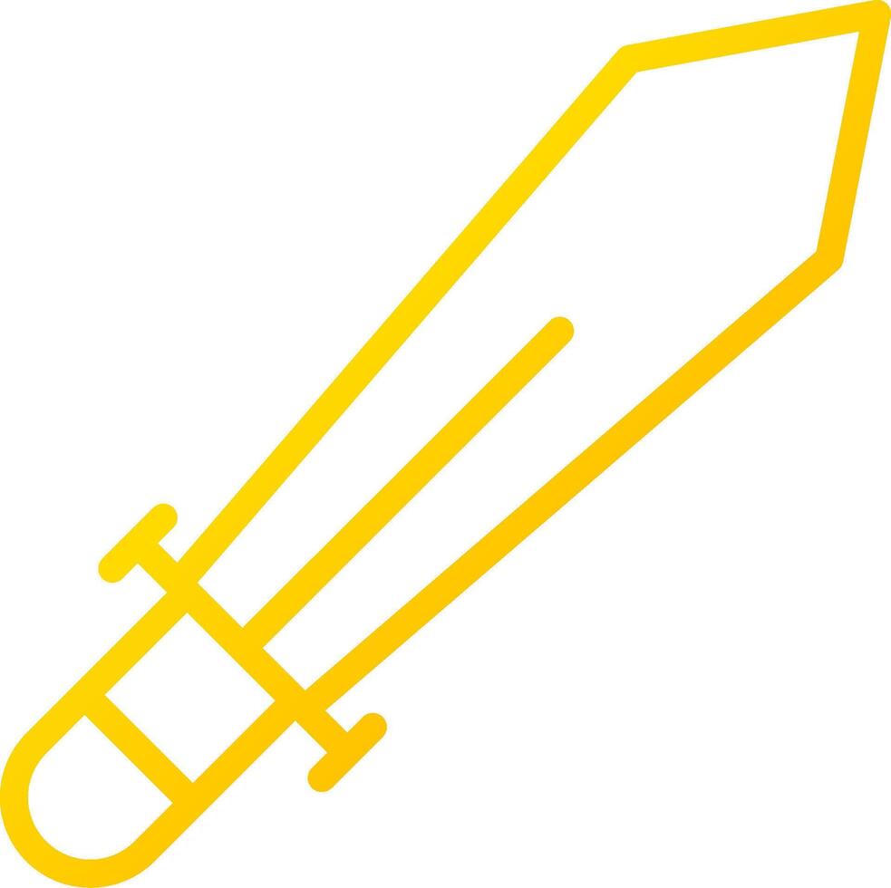 Line Yellow Gradient Design vector
