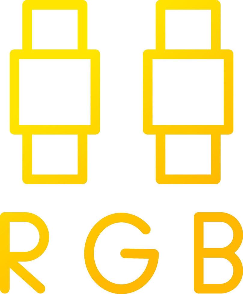 Rgb Creative Icon Design vector