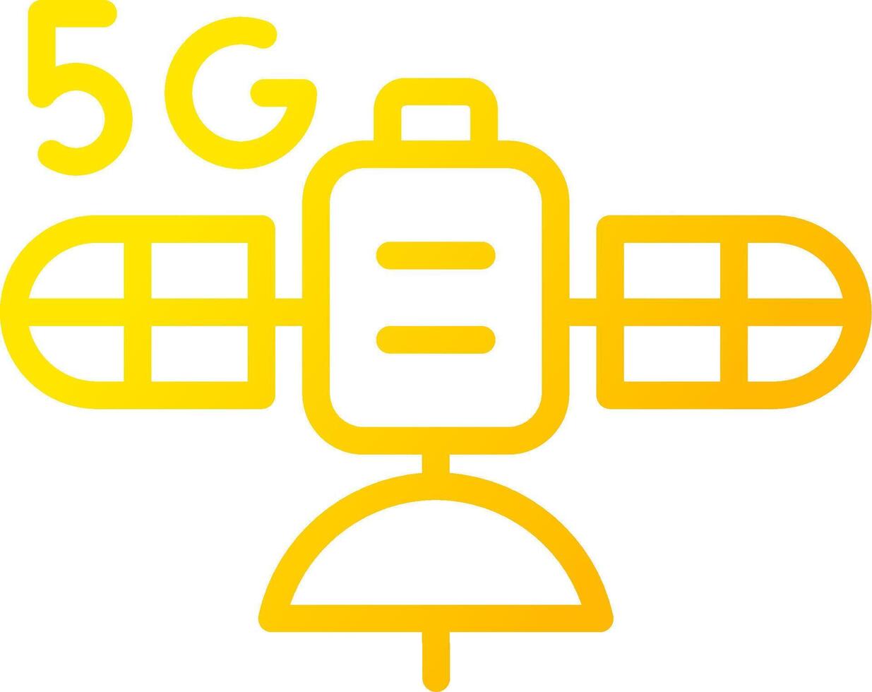 Satellite Creative Icon Design vector