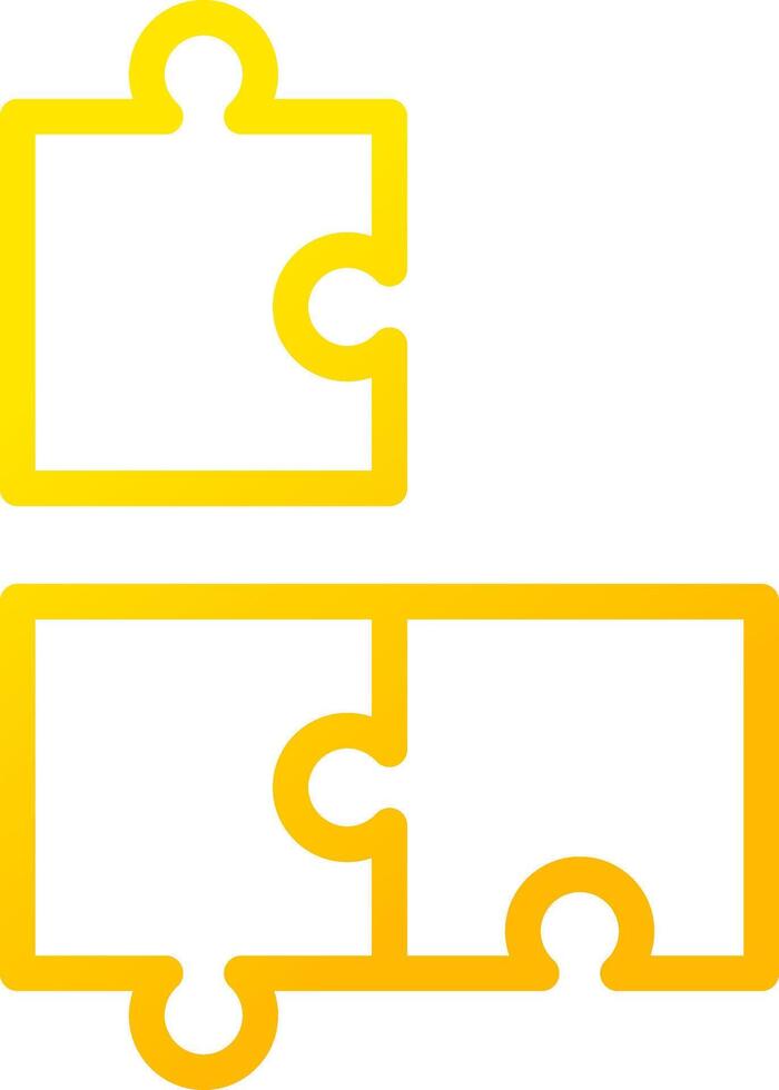 Puzzle Creative Icon Design vector