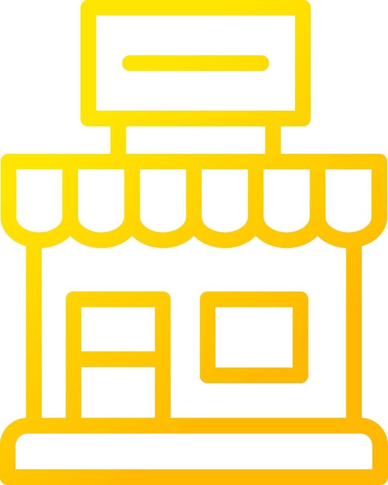Store Creative Icon Design vector