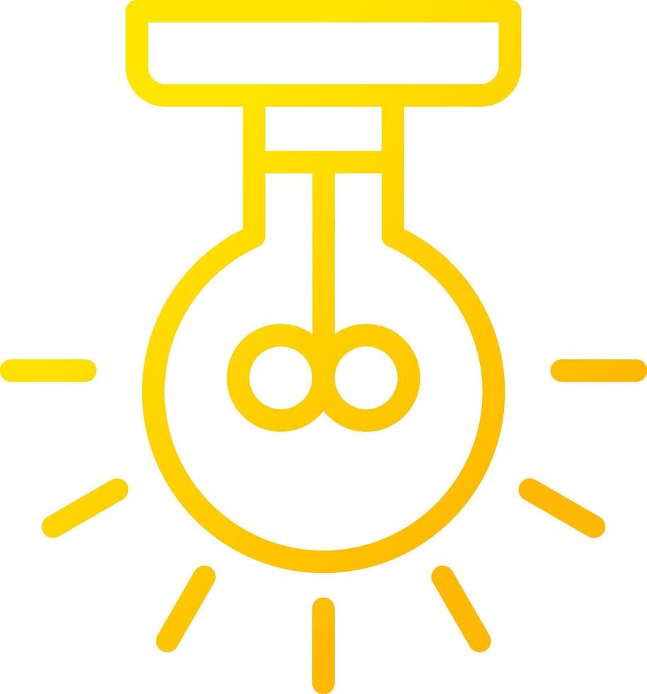 Line Yellow Gradient Design vector