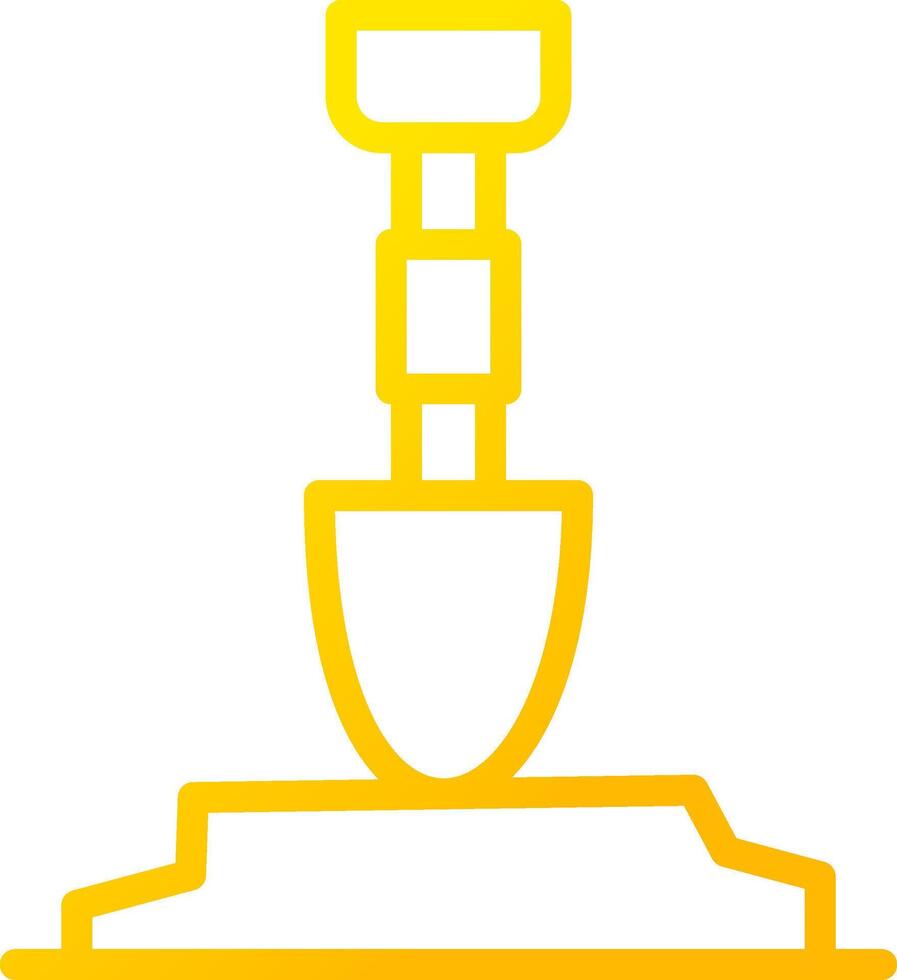 Shovel Creative Icon Design vector