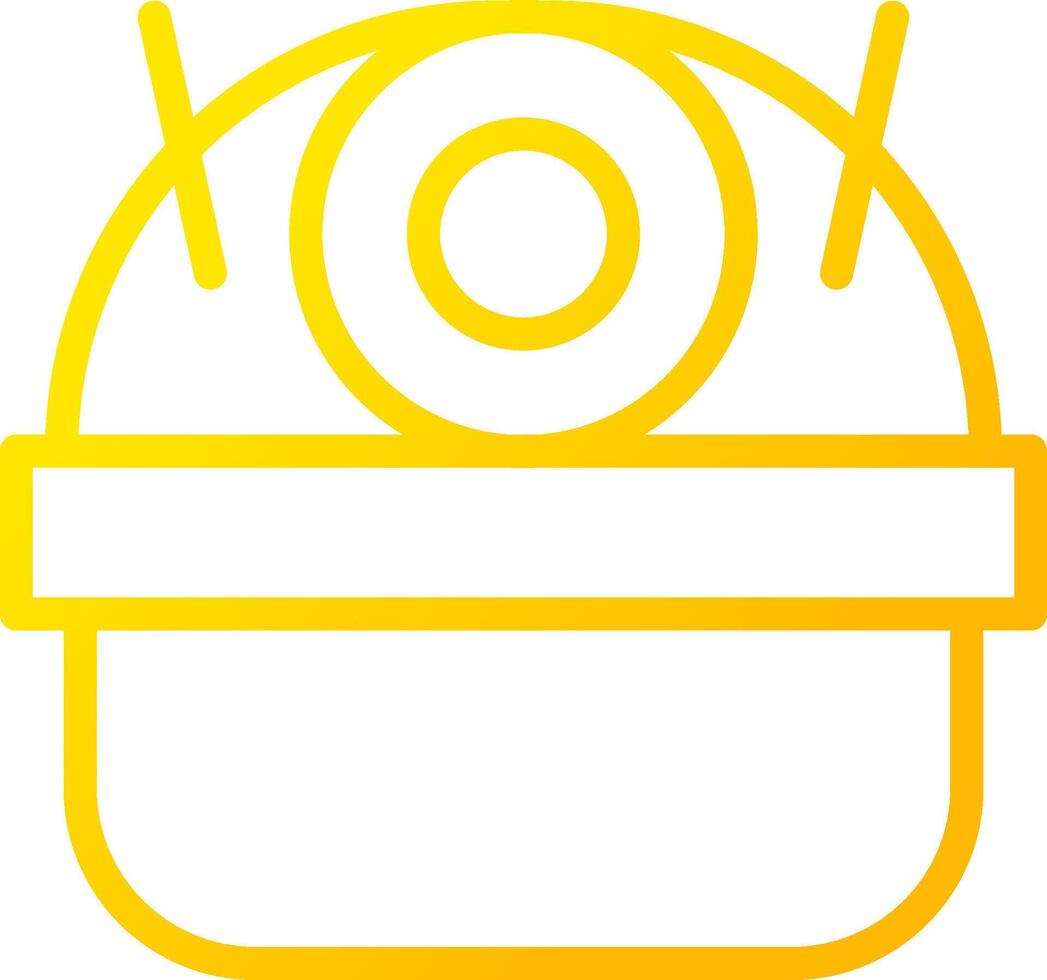 Helmet Creative Icon Design vector