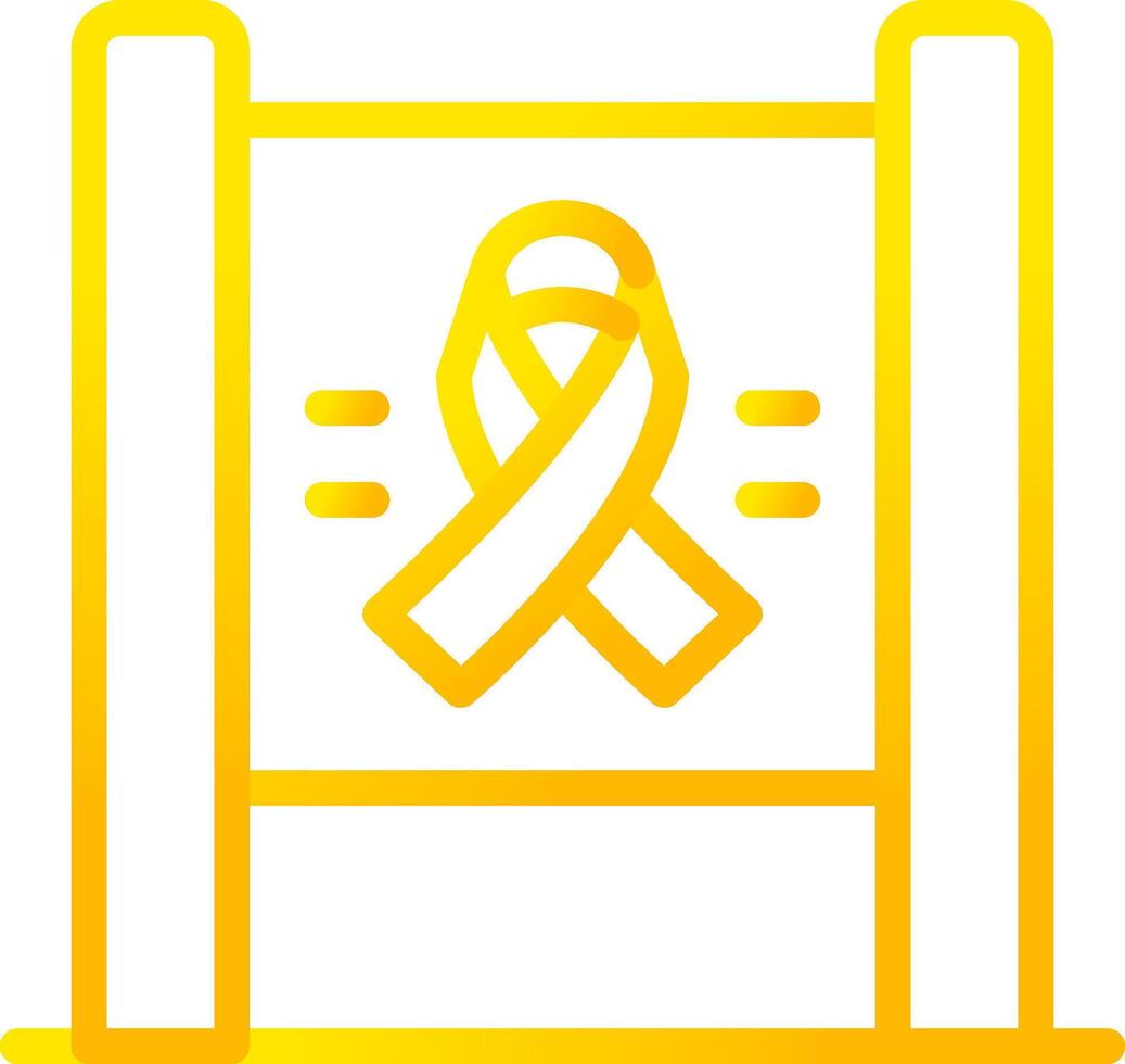 Awareness Day Creative Icon Design vector