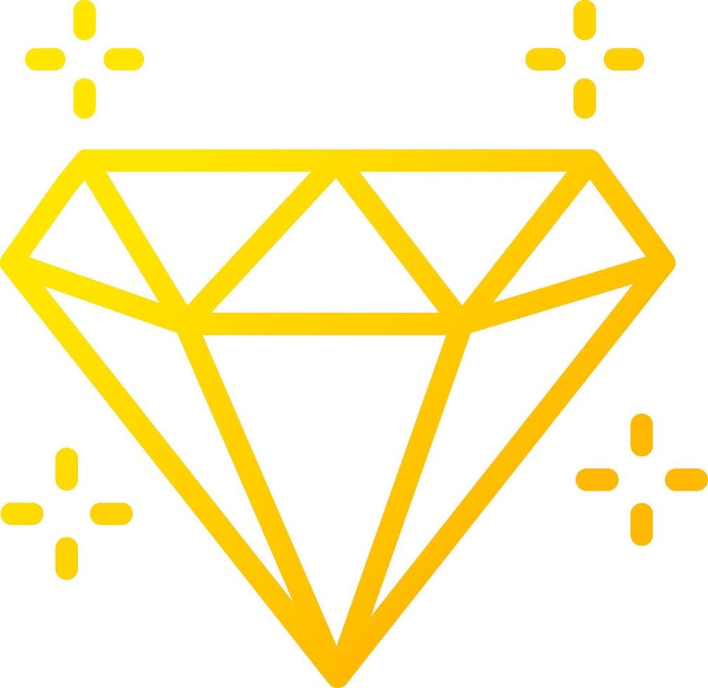 Diamond Creative Icon Design vector