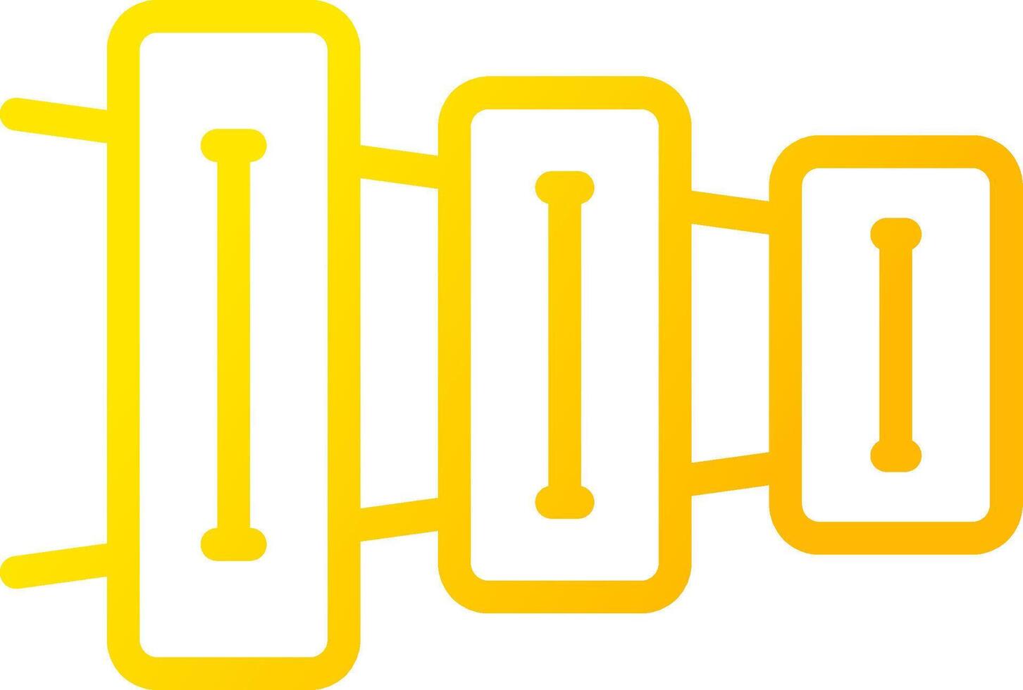 Xylophone Creative Icon Design vector