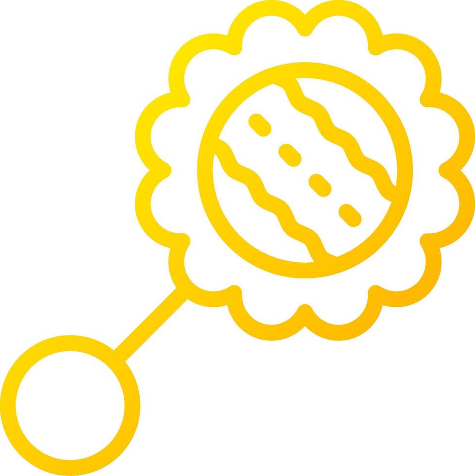 Rattle Creative Icon Design vector