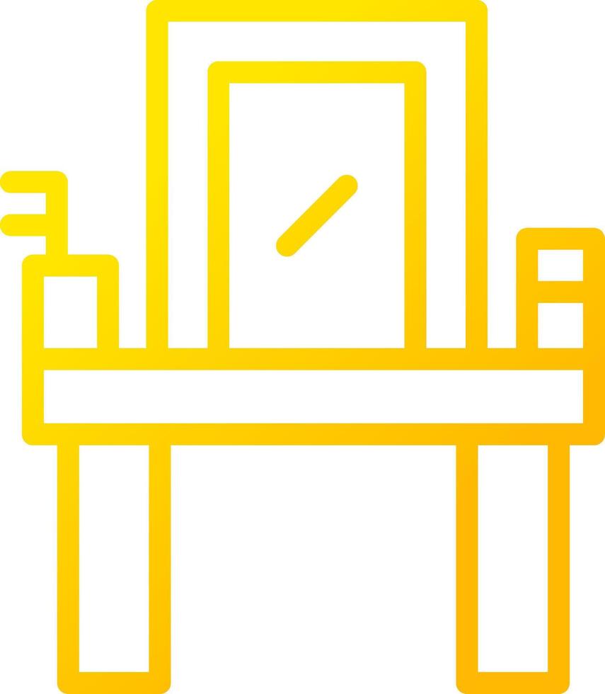 Line Yellow Gradient Design vector