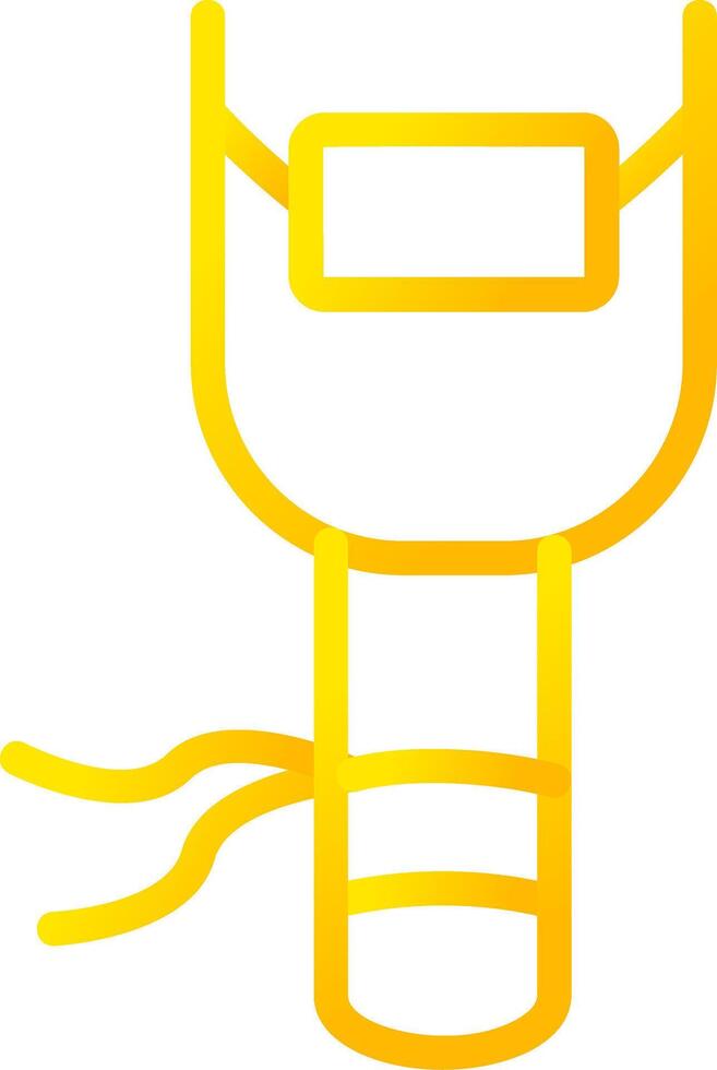 Slingshot Creative Icon Design vector