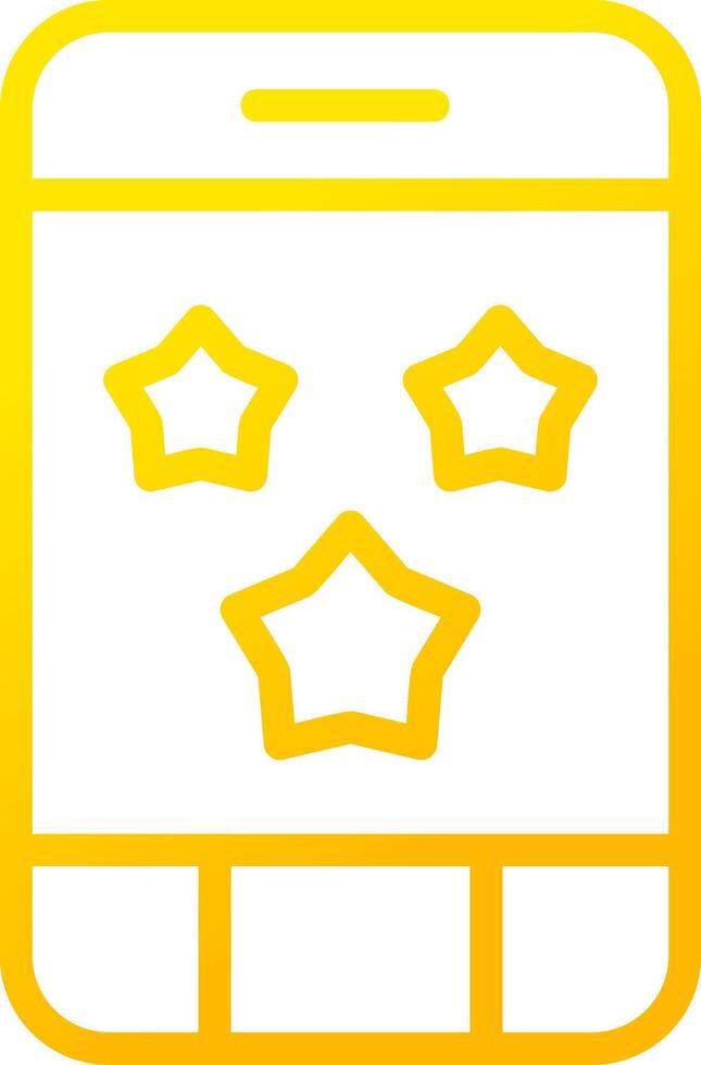 Mobile Phone Creative Icon Design vector