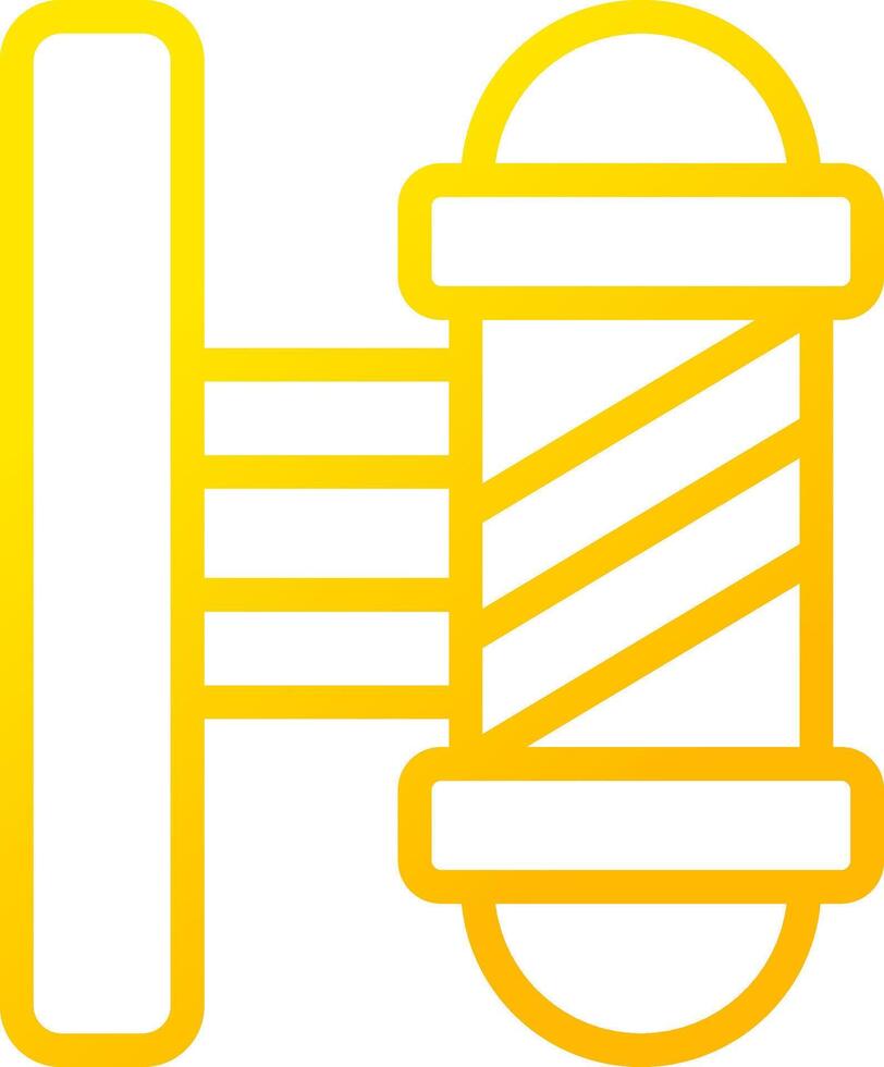 Line Yellow Gradient Design vector