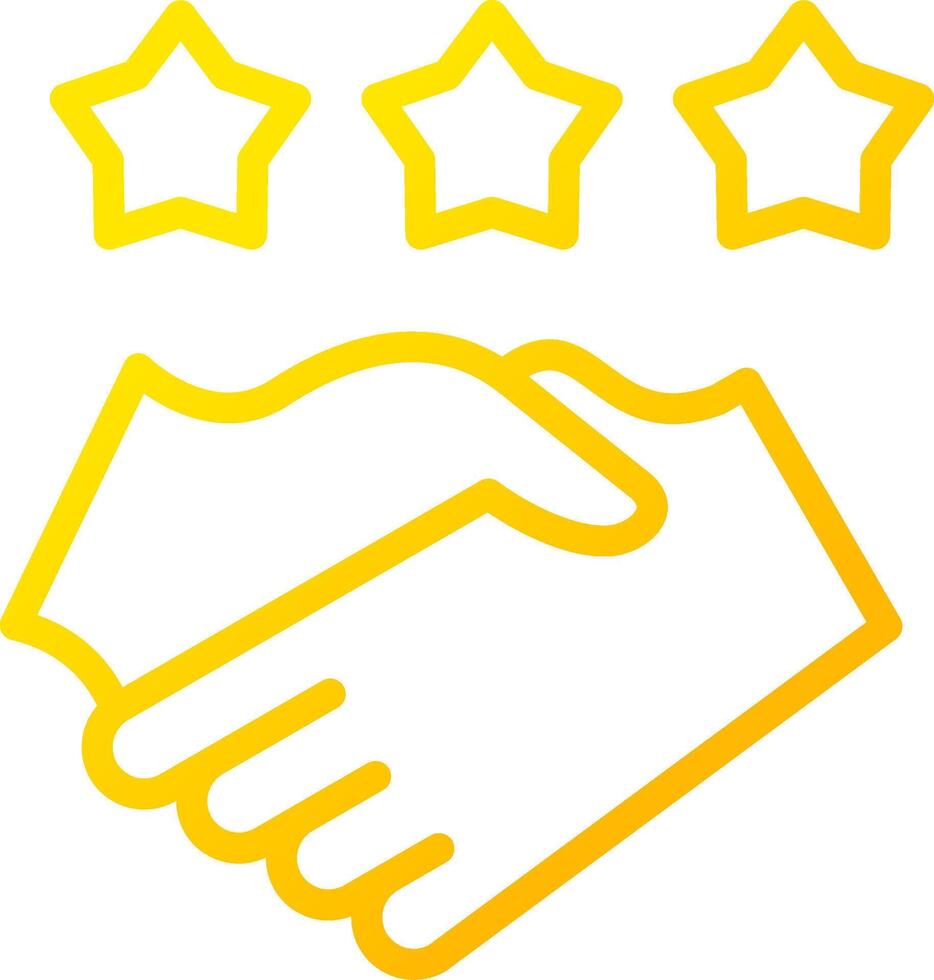 Game Handshake Creative Icon Design vector