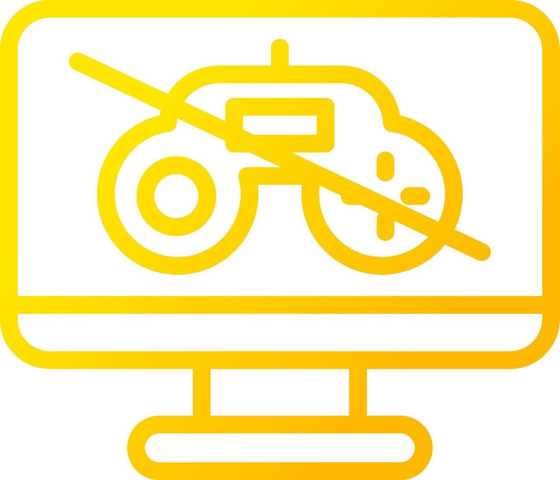 Game Disconnect Creative Icon Design vector