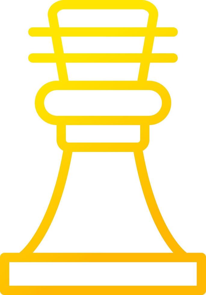 Chess Game Creative Icon Design vector