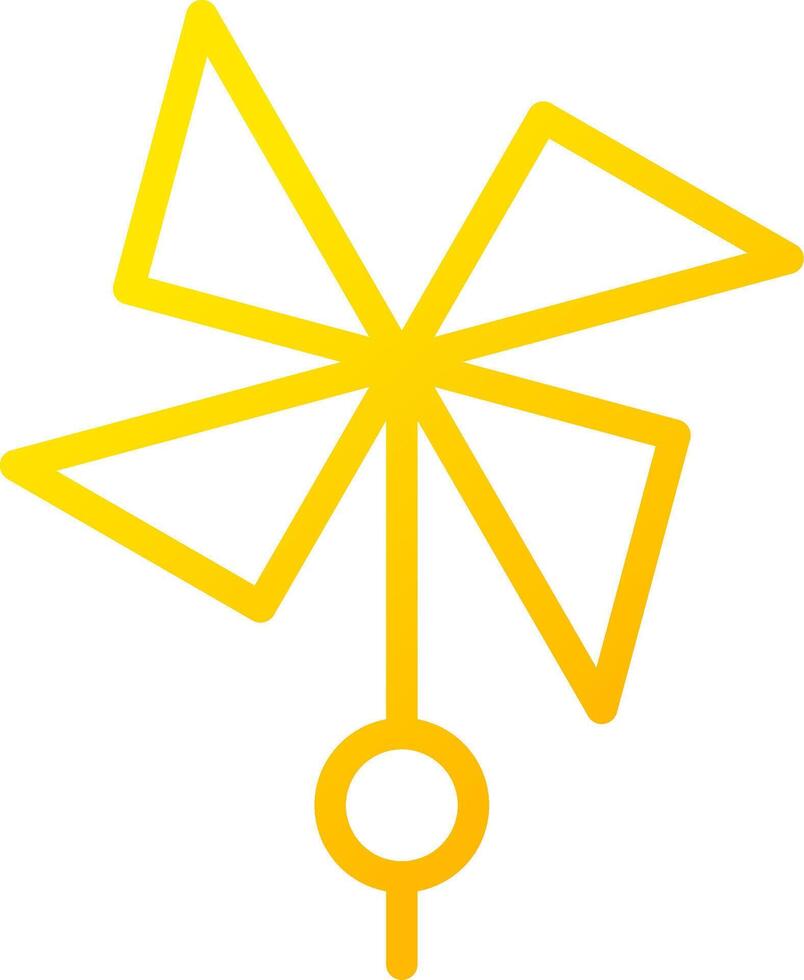 Pinwheel Creative Icon Design vector