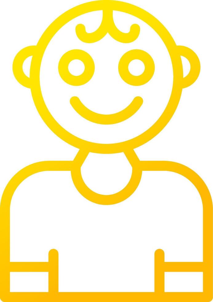 Baby Boy Creative Icon Design vector