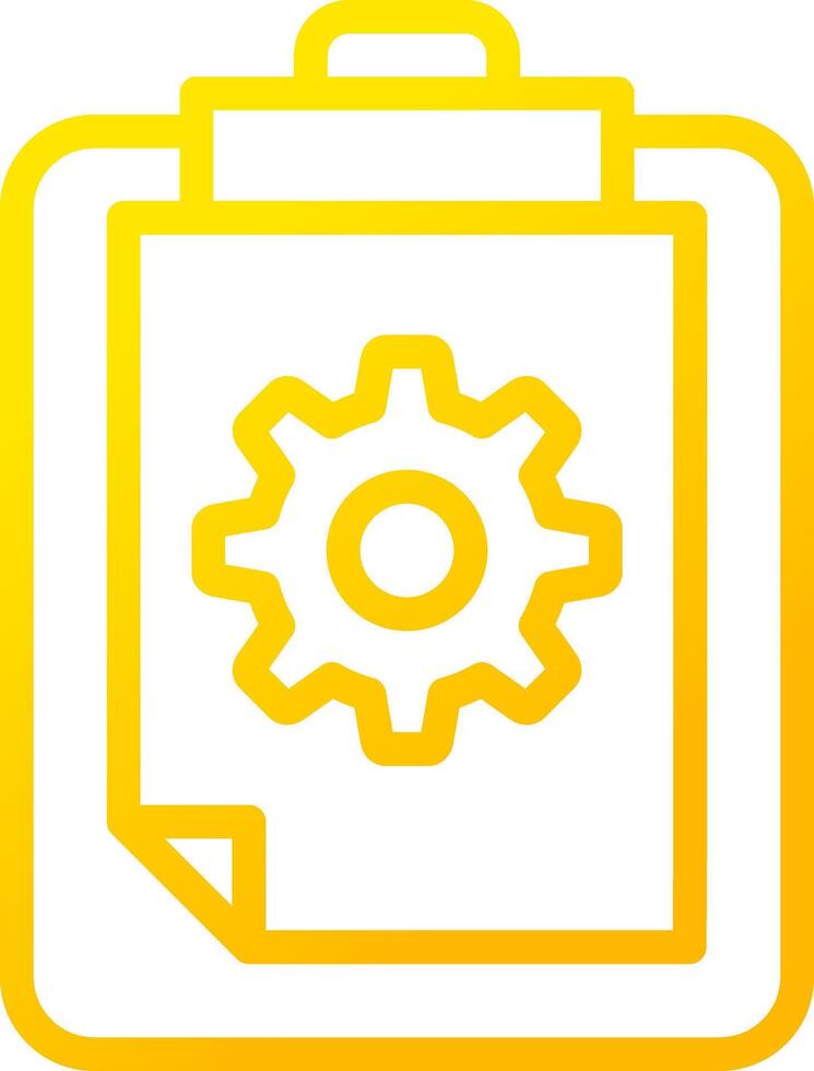 Line Yellow Gradient Design vector