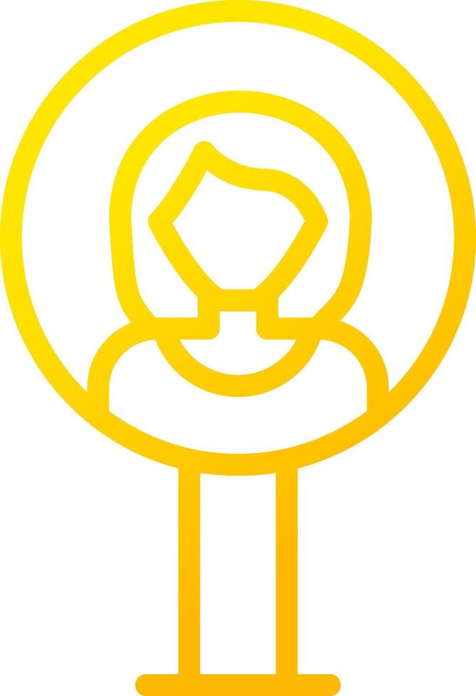 User Placeholder Creative Icon Design vector